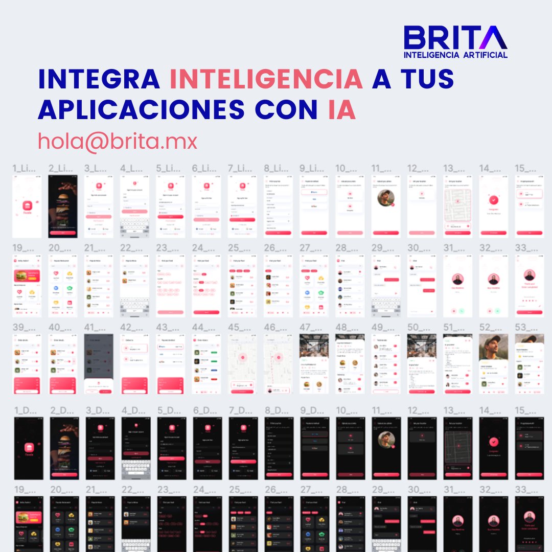 brita_ia's tweet photo. Te ayudamos a integrar inteligencia a tus aplicaciones o soluciones para que puedas tomar mejores decisiones

Contáctanos 👉🏻 hola@brita.mx

#empresasemergentes #fintech #apps #inteligenciaartifical #machinelearning #deeplearning #inteligenciadenegocios #diseñografico #ux #ui https://t.co/Z6snvptPA6