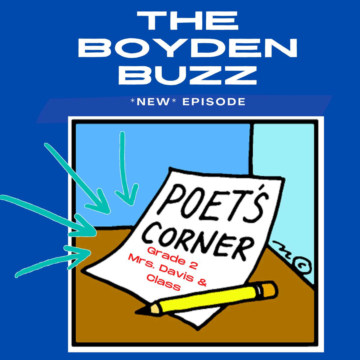 🎙Just in a *NEW* Episode of the Boyden Buzz:  I'm a Poet and I Know It!  Grade 2 sharing original poems with flare! @BoydenSchool @PublicWalpole
anchor.fm/boyden-digital…
 #studentpodcasters #2ndgrade