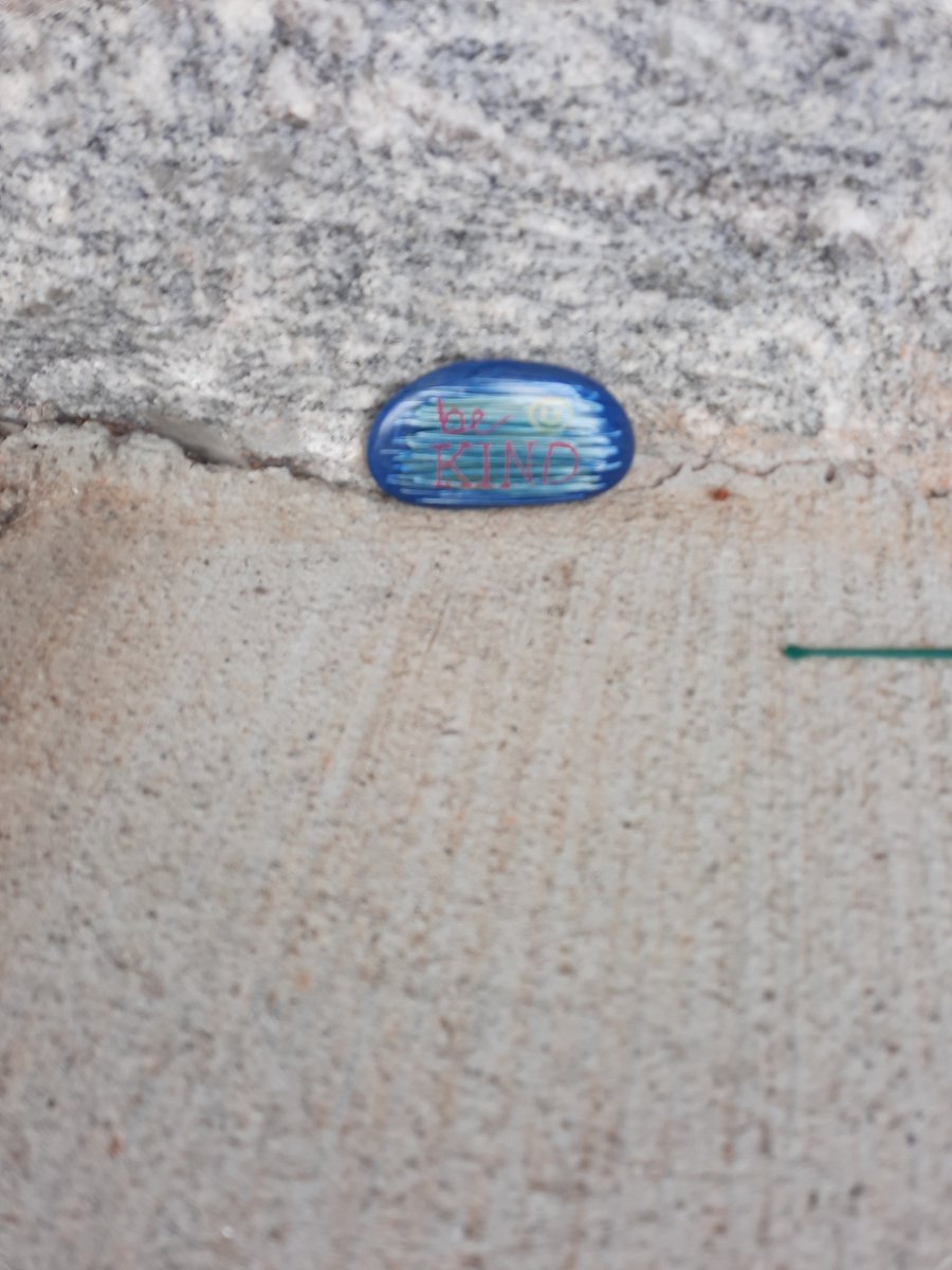 fomlga's tweet image. Did we find them all?  Surreptitious rocks appearing at the #MiltonLibrary today!