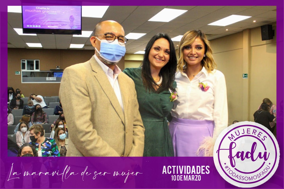 FADU_UAT's tweet photo. MUJERES FADU

👩‍🎤👩‍💼👩‍🏫👩‍💻👷‍♀💜 La maravilla de ser mujer  💜👷‍♀👩‍💻👩‍🏫👩‍💼👩‍🎤

10 | MARZO

#TodasSomosFADU #OrgulloFADU

#Tampico
#Tamaulipas https://t.co/8MZ5ugx6g7