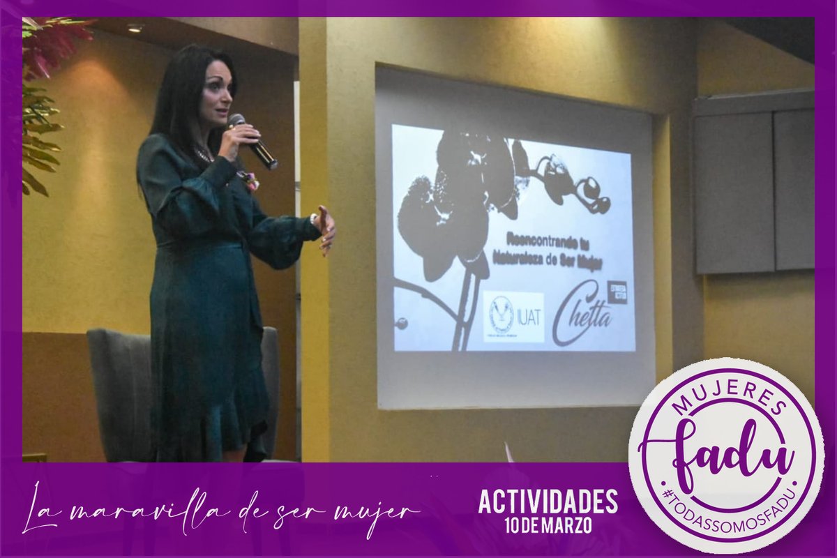 FADU_UAT's tweet photo. MUJERES FADU

👩‍🎤👩‍💼👩‍🏫👩‍💻👷‍♀💜 La maravilla de ser mujer  💜👷‍♀👩‍💻👩‍🏫👩‍💼👩‍🎤

10 | MARZO

#TodasSomosFADU #OrgulloFADU

#Tampico
#Tamaulipas https://t.co/aHhyS5VUkW