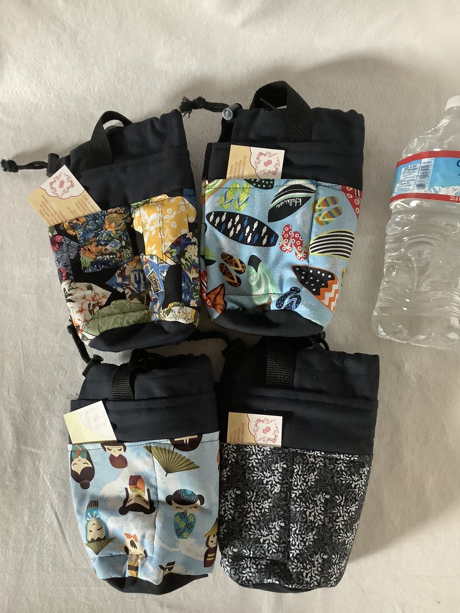 patonthebacknet's tweet photo. 11 new Insulated bottle totes squat liter or quart
https://t.co/pmNoGdp03I #bottlecozies #waterbottletotes #hawaianfabric #AZAloha #thingstodoinTempe #aloha #mahalo #spam #shaveice https://t.co/1QhLsoExCt
