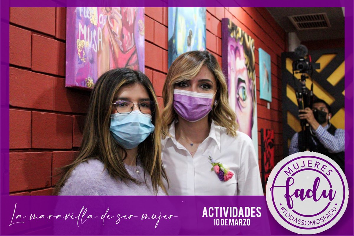 FADU_UAT's tweet photo. MUJERES FADU

👩‍🎤👩‍💼👩‍🏫👩‍💻👷‍♀💜 La maravilla de ser mujer  💜👷‍♀👩‍💻👩‍🏫👩‍💼👩‍🎤

10 | MARZO

#TodasSomosFADU #OrgulloFADU

#Tampico
#Tamaulipas https://t.co/ivhtgO5ZAh