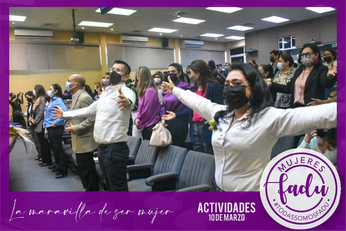 FADU_UAT's tweet photo. MUJERES FADU

👩‍🎤👩‍💼👩‍🏫👩‍💻👷‍♀💜 La maravilla de ser mujer  💜👷‍♀👩‍💻👩‍🏫👩‍💼👩‍🎤

10 | MARZO

#TodasSomosFADU #OrgulloFADU

#Tampico
#Tamaulipas https://t.co/ivhtgO5ZAh
