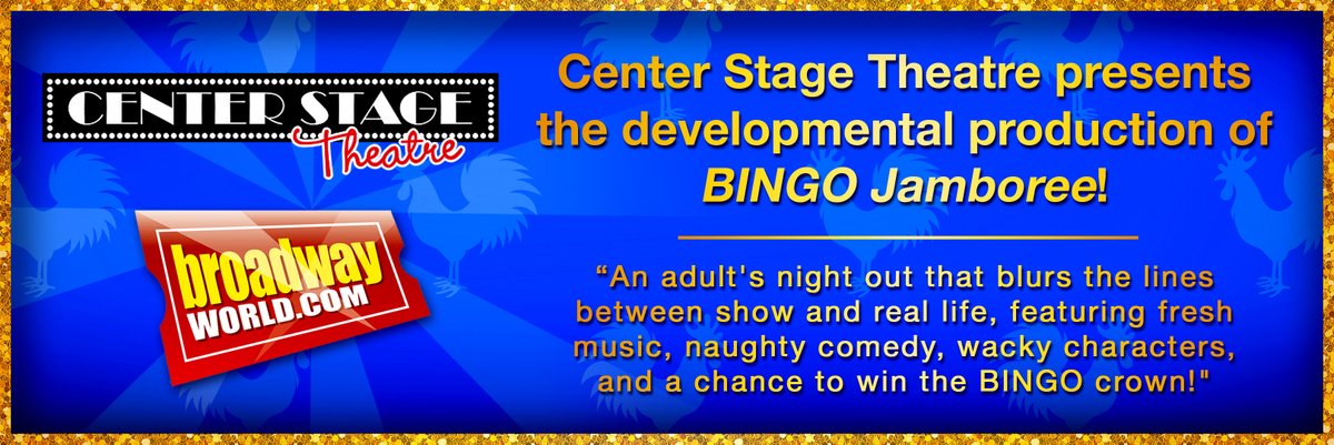 Thanks <a href="/BroadwayWorld/">BroadwayWorld</a> and @CenterStageShel !  We're already polishing our balls!

#newmusical #bingo #broadway