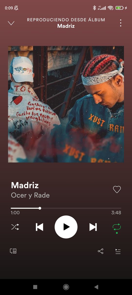 darle al nuevo tema mi gente!!!!👑
<a href="/OcerYRade/">Ocer y Rade</a> open.spotify.com/track/1wd30jkr…