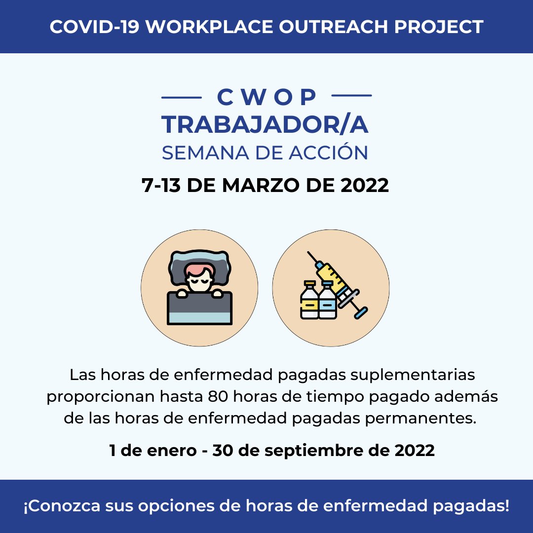 CALaborAgency's tweet photo. It's the #WorkerWeekofAction through March 13. Learn how you can continue to stay #SaferAtWork during this stage of the pandemic and about workers' rights and benefits. Learn more: https://t.co/0MmC0jBiAx https://t.co/oCn4ytHwWa