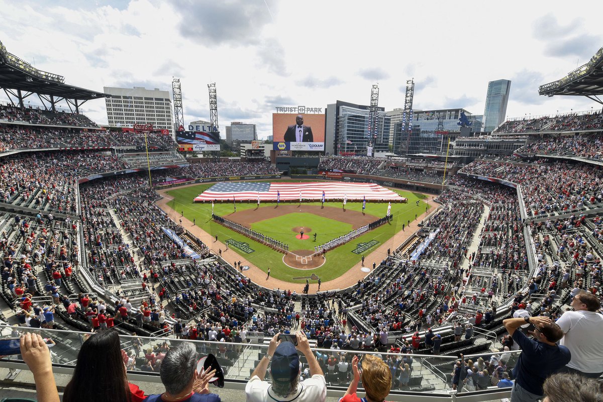 TruistPark's tweet photo. See you April 7th, Braves Country! 😍 https://t.co/QM9pLBnbcu
