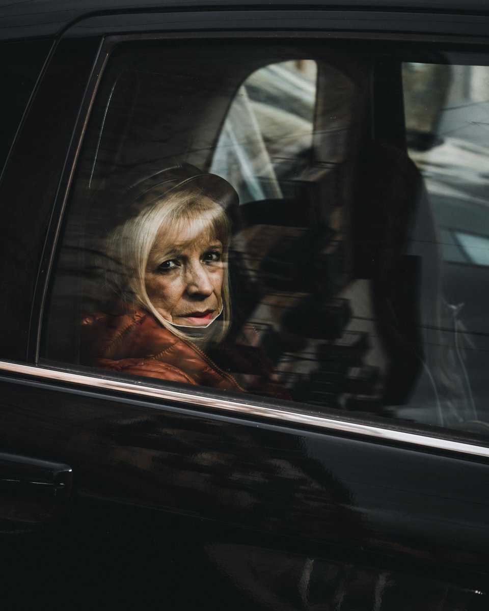 She was just passing by. Naples Italy 2021