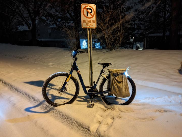 TyalisV3's tweet photo. @ZeppelinRules19 I bet you are too puss to ride a bike in the snow! :3 https://t.co/g5se8erLPi