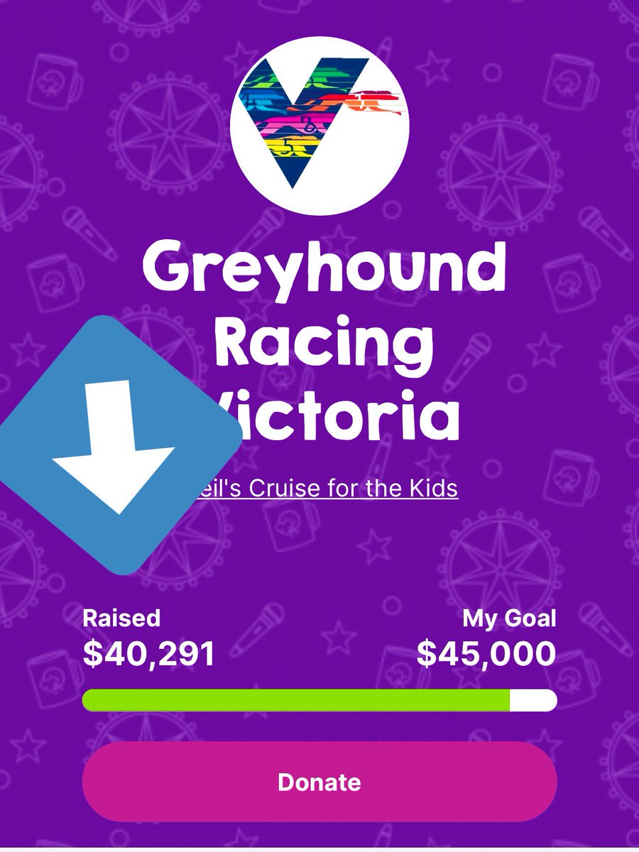 Thank you to everyone who donated today for <a href="/3AW693/">3AW Melbourne</a> Neil’s Cruise 🚢 Big thank you to <a href="/LaniganKennels/">Lanigan Kennels</a> for joining us this morning 😊 Special thanks to all of our Vic Greyhound Racing Clubs <a href="/tabcomau/">TAB</a> <a href="/RacingVictoria/">Racing Victoria</a> <a href="/TheTrotsComAu/">The Trots</a> <a href="/sportsbetcomau/">Sportsbet</a> for your massive generosity