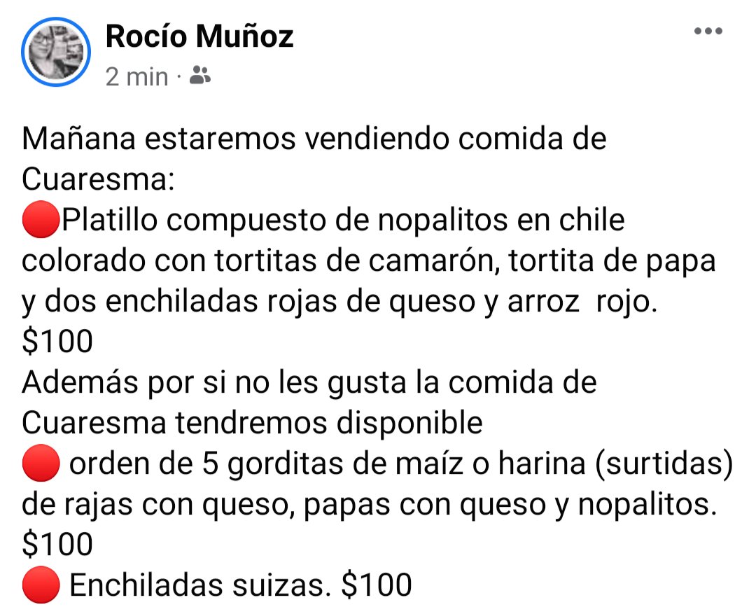 Chio94M's tweet image. Cualquier platillo incluye envío.