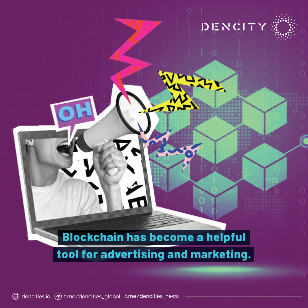 Blockchain has become a helpful tool for advertising and marketing.

#iot #mining #dencity #binance #binancesmartchain #bsc #helium #digitalads #DOOH #OOH #ads