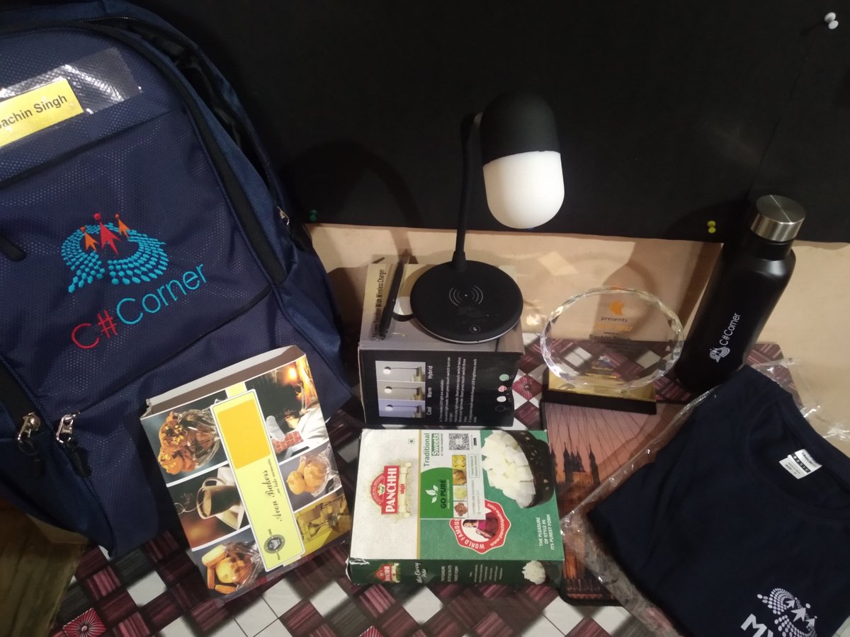 singh_developer's tweet photo. Thanks @CsharpCorner received my MVP Kit today. https://t.co/CF7ZyCM42f