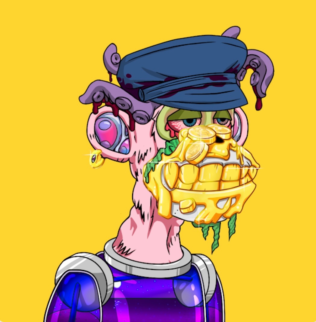 Just added this guy to my collection of 66! @0xMAYC the art and the community here is what it is all about! #yellowarmy #0xMAYC #0xApes #0xBAKC