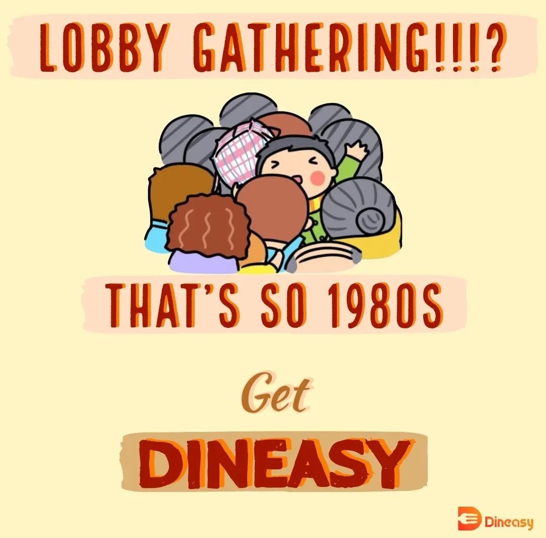 DineasyIN's tweet photo. Gatherings are a thing of past ⌛😷
#Dineasy 
#DineasyDineSafe https://t.co/aAK615bLxm