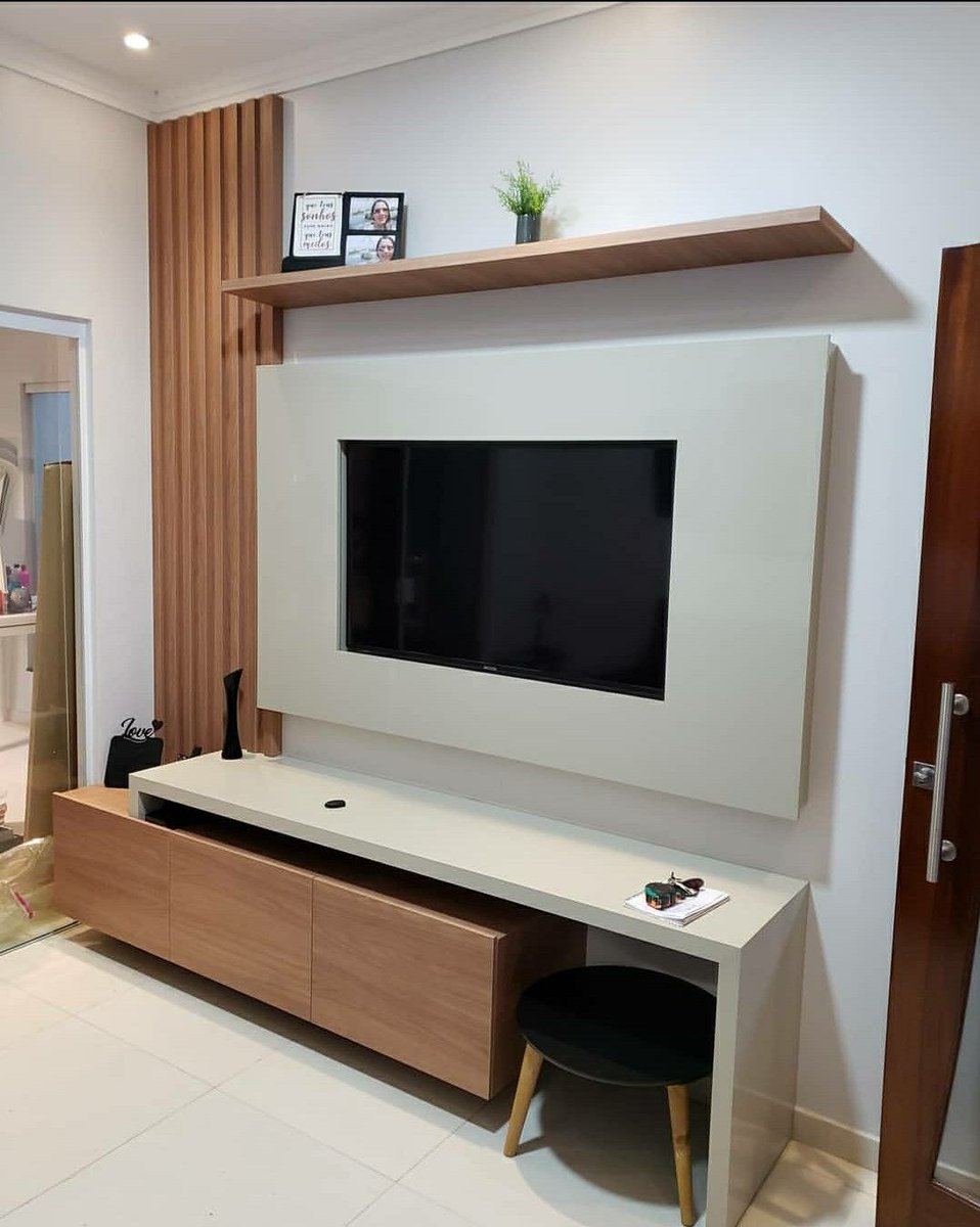 regalokitchens's tweet photo. TV units are one of the essential items in a modern home. There needs to be a TV cabinet to hold it and all the other attachments with it wherever there's a TV. Look at some of our tv panel design.
#tvpanel #lcdpanel #interior #modular https://t.co/WJKIPMMhqd