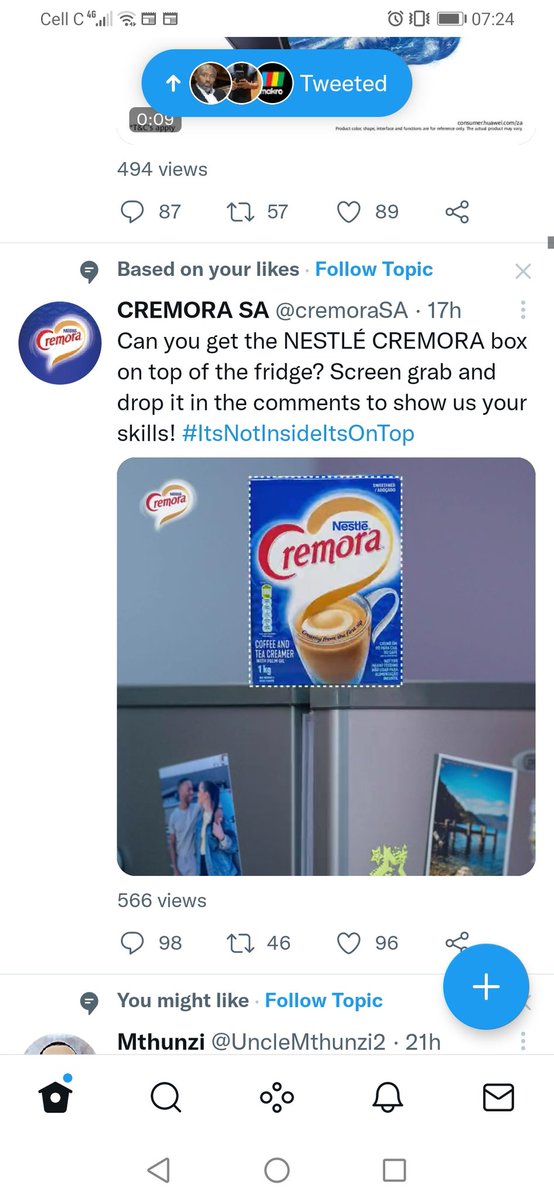 nashroman11's tweet photo. @cremoraSA Boom first time. Birthday day luck ππ€©πππβ₯οΈππ₯³
#ItsNotInsideItsOnTop https://t.co/euI0MMLRay