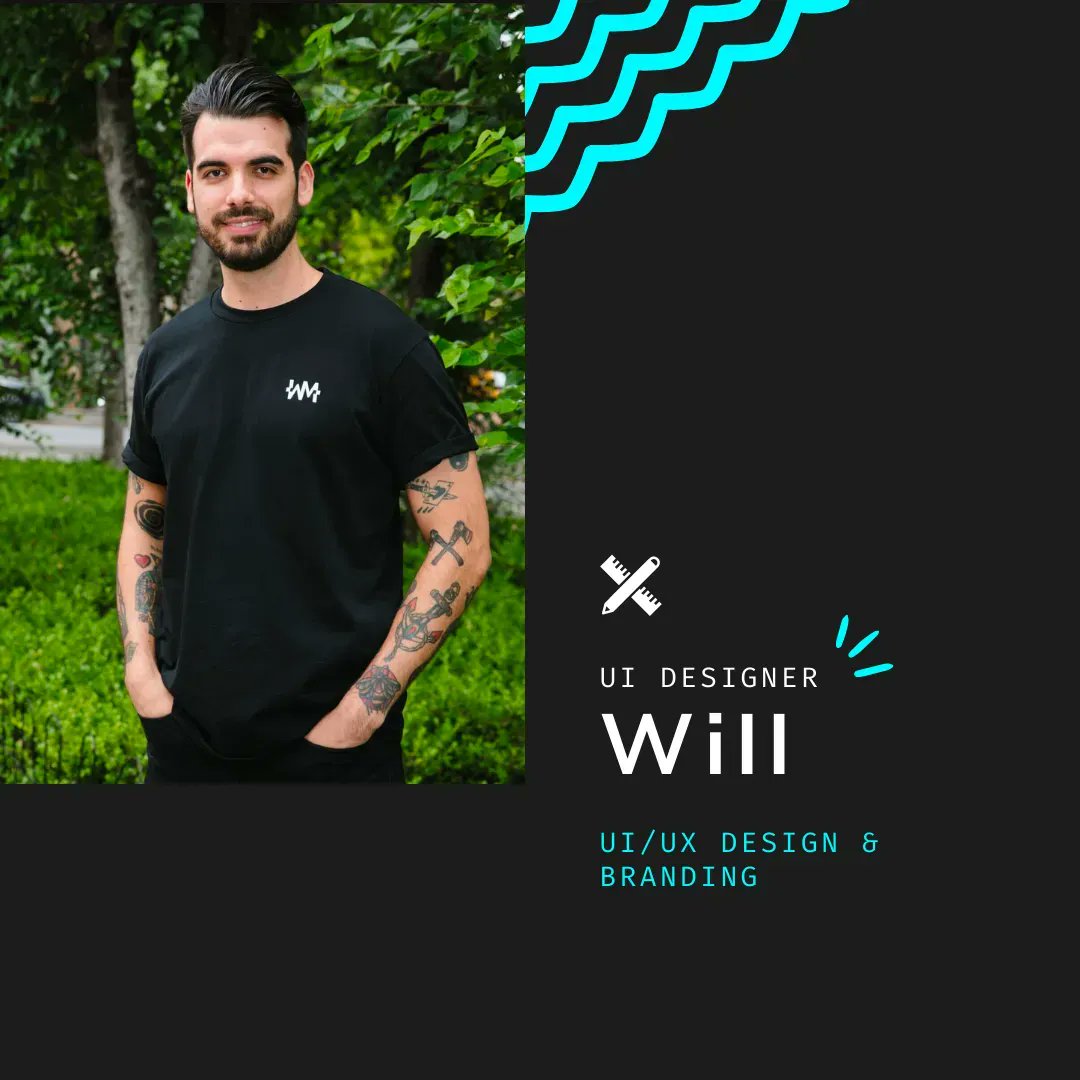 MammothDotTech's tweet image. Welcome the wonderful Will! Will joined the herd in 2021 and has been our designer to the stars 🌟 stay tuned for stunning interfaces and brilliant brand energy! 🖌️