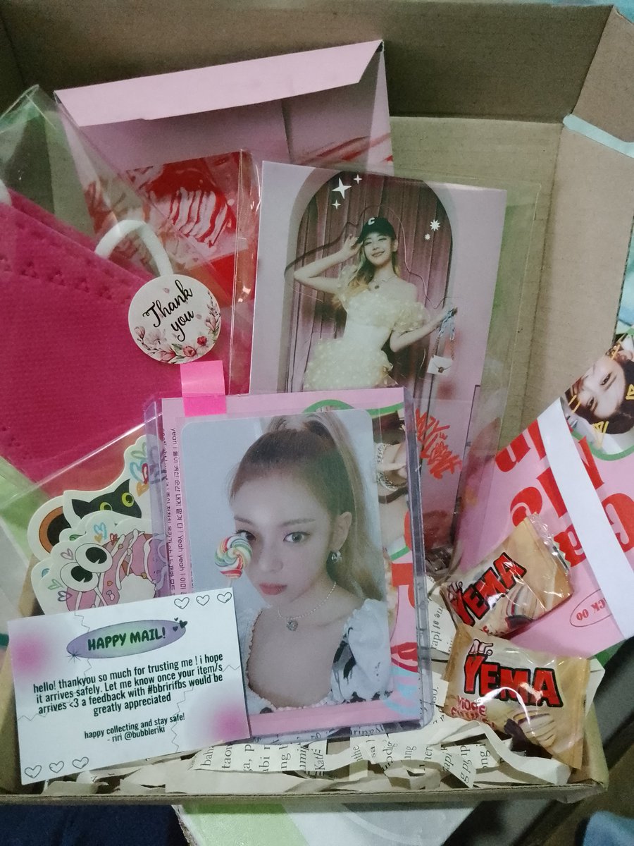 kaijisucart's tweet photo. Happy mail from @bubbleriki 😭🤍 umuwi na si lia T___T thank you sm po!! smooth transaction and great condition po ung pc also secured packaging!! Thank you rin po sa freebiesss ang cutie sm 🤍 

#bbririfbs https://t.co/RKM7QtdOPb