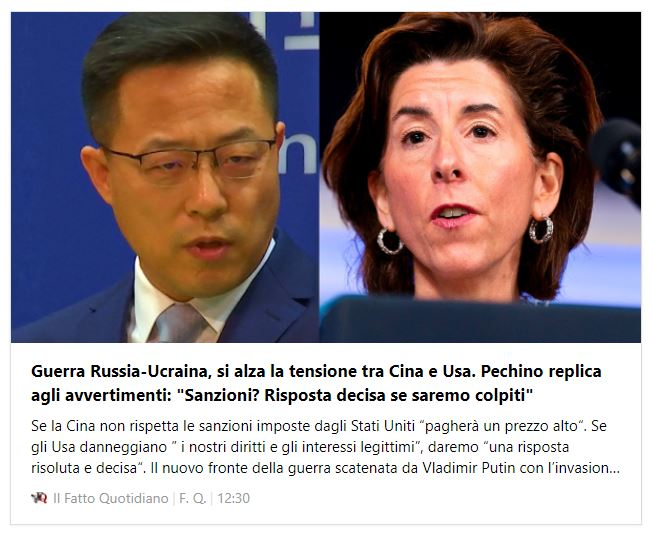 viaggrego's tweet photo. Si #alza la #tensione (anche) tra #Cina e #Usa. #Pechino replica agli avvertimenti #Usa: “#Sanzioni alla #Cina? Risposta #decisa se saremo #colpiti”! https://t.co/bGWoxh1ODg https://t.co/6PJFWDcnTy