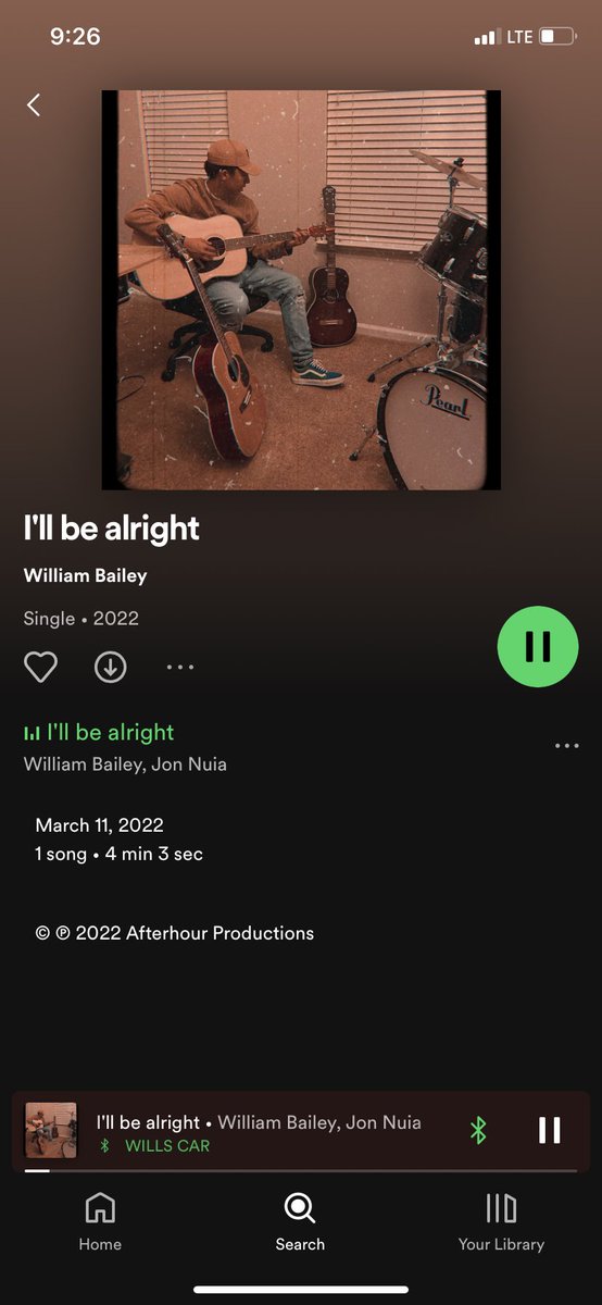 My new song “I’ll be alright” is out on Spotify and Apple Music!!! Go ahead and give it a listen!! Check it out and please let me know what you think!! Feel free to share and retweet!! Couldn’t do it without y’all!! Love y’all!! ❤️🙏🏼