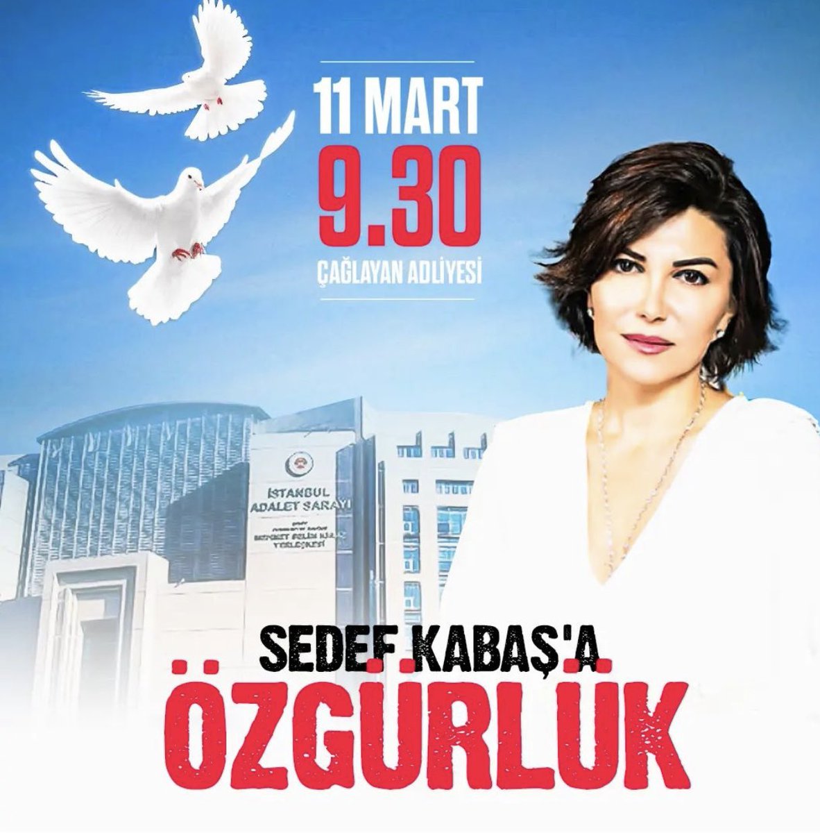 nebilozgenturk's tweet photo. Sedef Kabaş haksız tutuklanmıştır, derhal serbest bırakılmalıdır, evladı anneye anneyi evladına kavuşturun.. @sedefkabas @baris_tinay https://t.co/hEE0MQMCDi