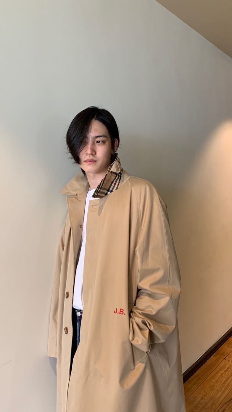 JAY B   Jaebeom¨ on X: "JAY B wearing Burberry trench coat