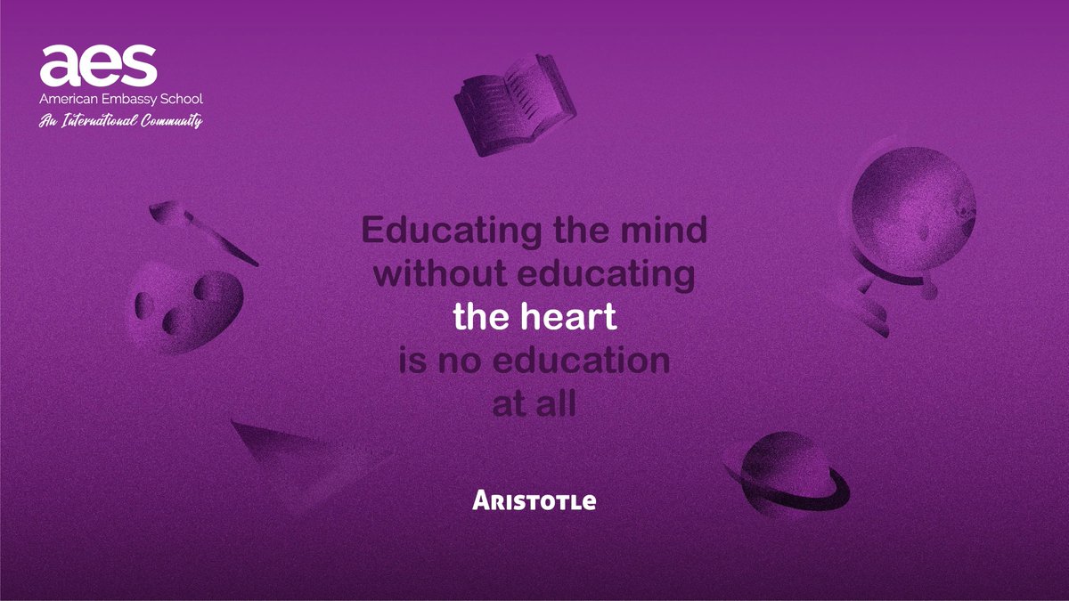 AESDelhi's tweet photo. Educating the heart is about teaching children qualities such as empathy, emotional intelligence, compassion and kindness 💛
Learn more about us at: https://t.co/tWoJazwvq6
#Quotes #AESMotto #EducatingTheHeart #HolisticEducation #AESDelhi #AristotleQuote #InternationalSchool https://t.co/1lghqIQIu7