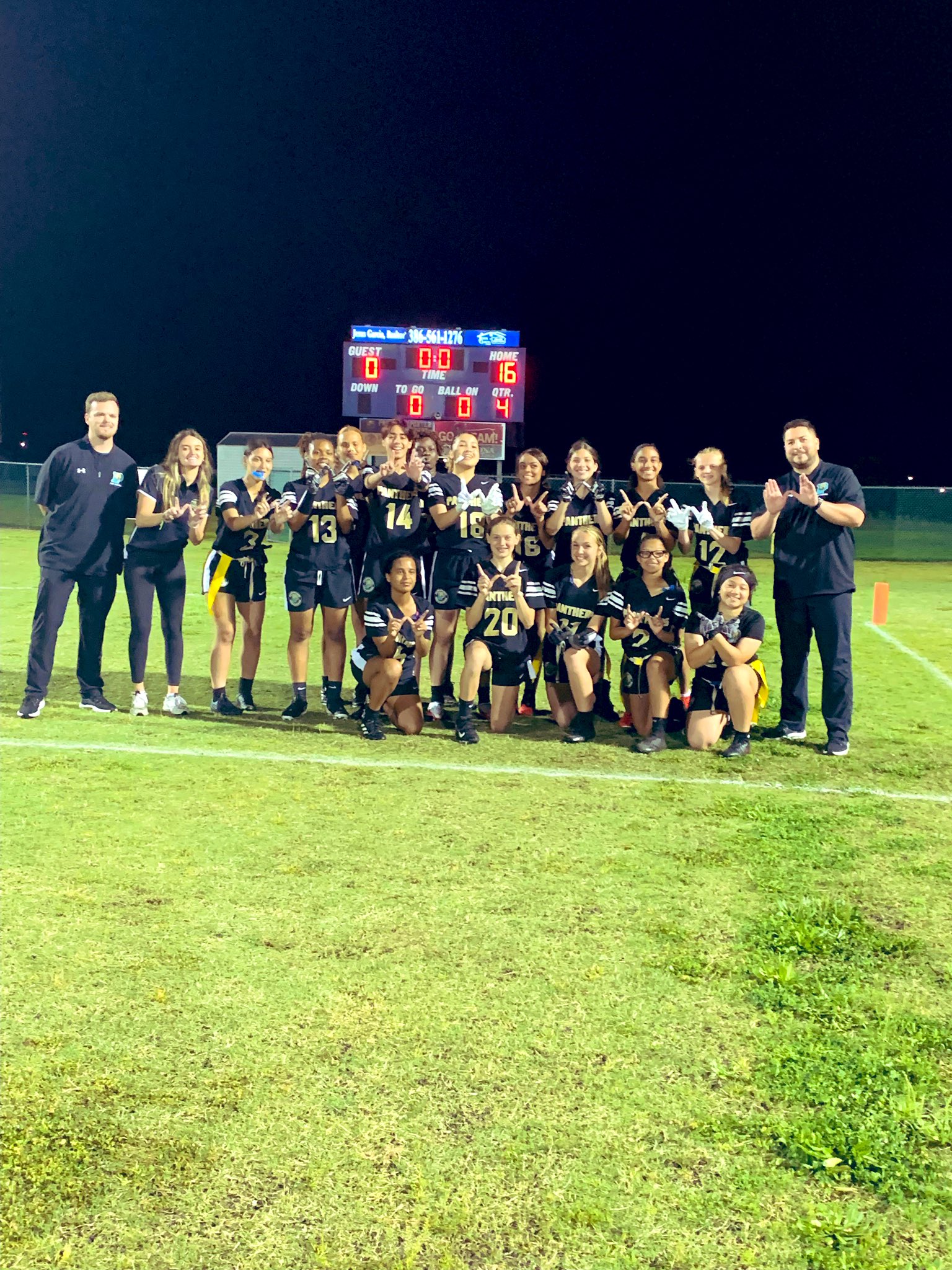 Pine Ridge Flag Football on Twitter "Great TEAM win over AhsFlagFball