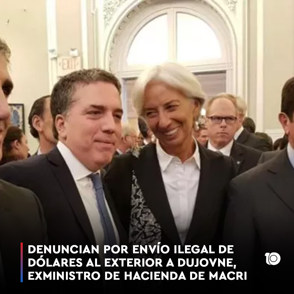 El exministro de Economía del gobierno de Cambiemos, Nicolás Dujovne, fue denunciado por presuntas "operatorias de triangulación y fuga de dinero".

#canal10tucuman #elcanaldelostucumanos #Deuda