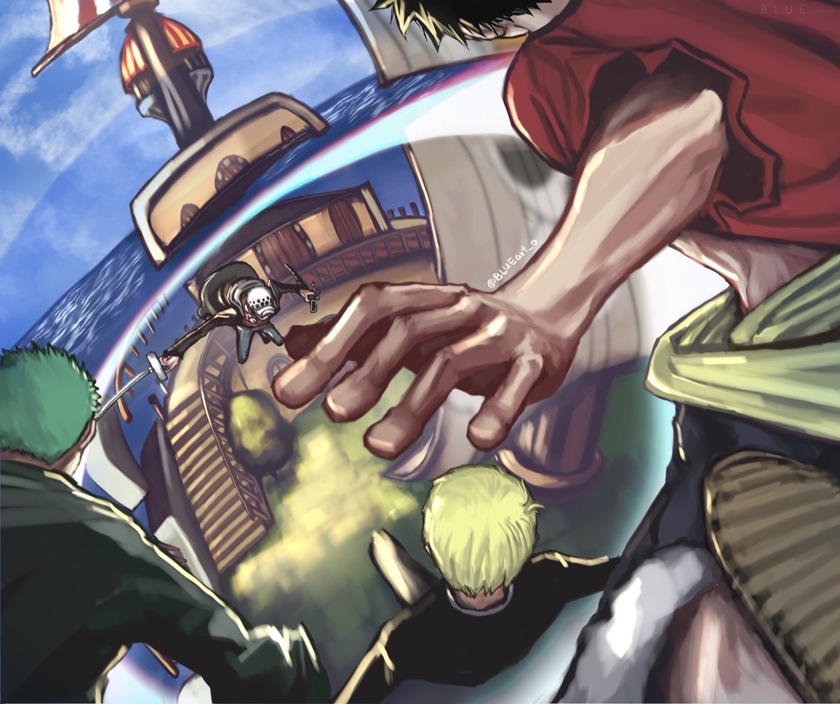 BLUEart_0's tweet photo. 👒🐯🕒⚔️

#ONEPIECE #ワンピース https://t.co/Sb5CeKIPJN