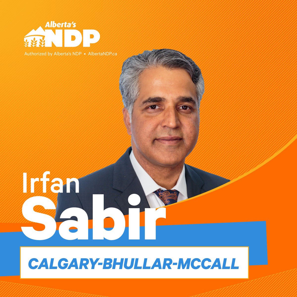 RachelNotley's tweet photo. Lawyer, economist and two-term NDP MLA @MLAIrfanSabir has been nominated to seek a third term in Calgary-Bhullar McCall in the upcoming provincial election!
I can’t wait to continue serving the people of this great province and building Alberta’s future with you.
#ableg #yyc https://t.co/Ty3IRrTpG0
