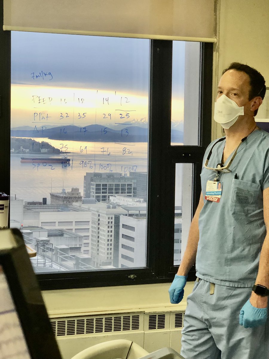 tdray76's tweet photo. #OptimalPEEP #HMC @NickJohnsonMD 
Learning &amp; teaching with a view on evening rounds https://t.co/3MvCZwgHGi