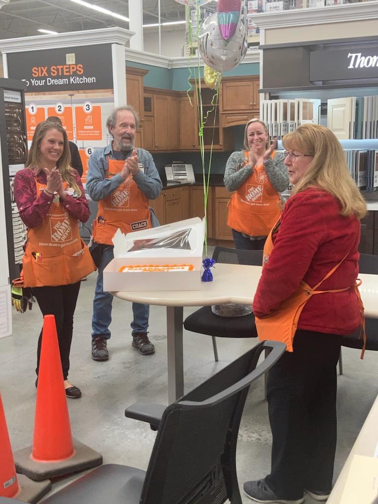 Congratulations Mrs. Norma for being the #1 Kitchen Designer for the Midsouth Region! Thanks Scott for coming to recognize her excellency! Over 2 Million in sales! @AmiRumsey @cole91960676 @THD_Shauna @chanshansen @hollytate122 @ClaytonASDS @wesleycopelan