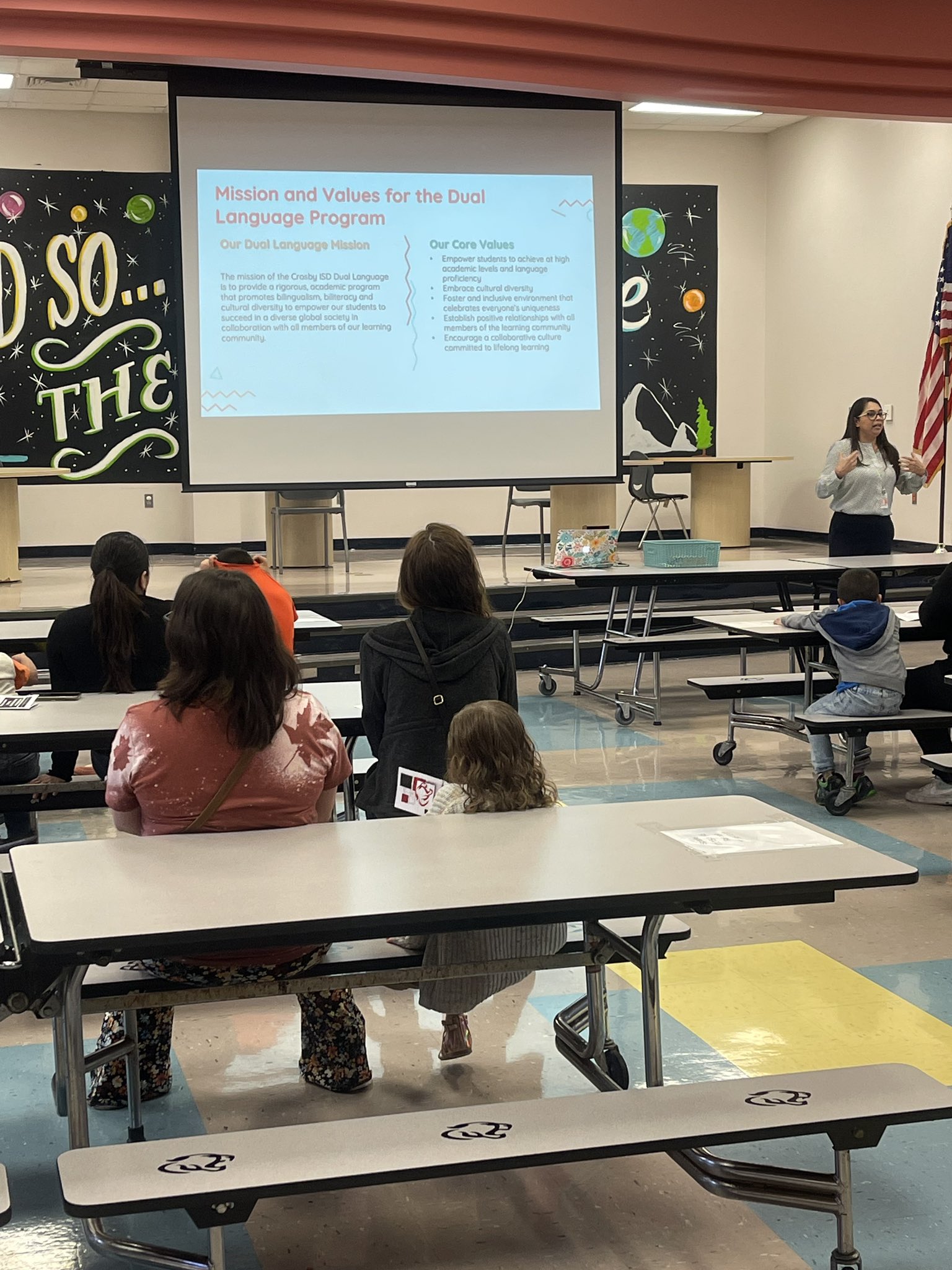 Crosby ISD on Twitter "Dual language information session at Crosby