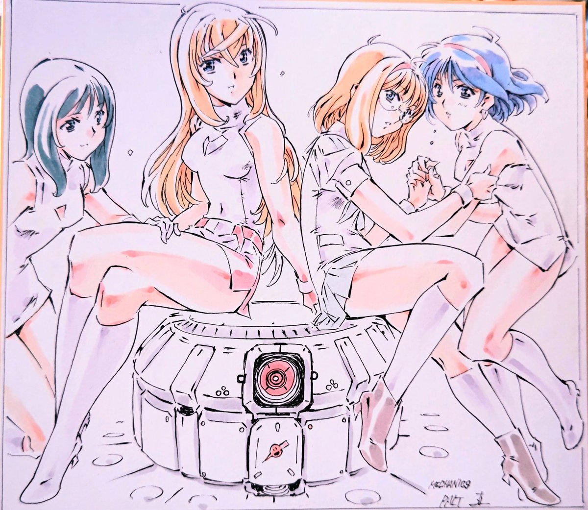 三月上期色紙になります 