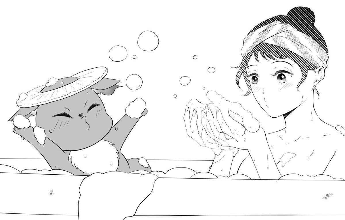 #twstプラス 
#1日1グリムチャレンジ
グリ監のバスタイム🛀 