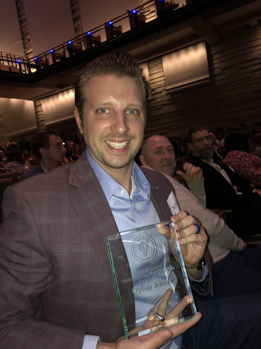 Huge congrats to Dylan Jones from Animal Cloud for winning the Student  Entrepreneur award at the Annual State of Entrepreneurship event sponsored by the @theDECtx 

@HSCInnovates <a href="/TCUNeeley/">Neeley School</a> <a href="/FWEconDev/">City of Fort Worth Economic Development</a>