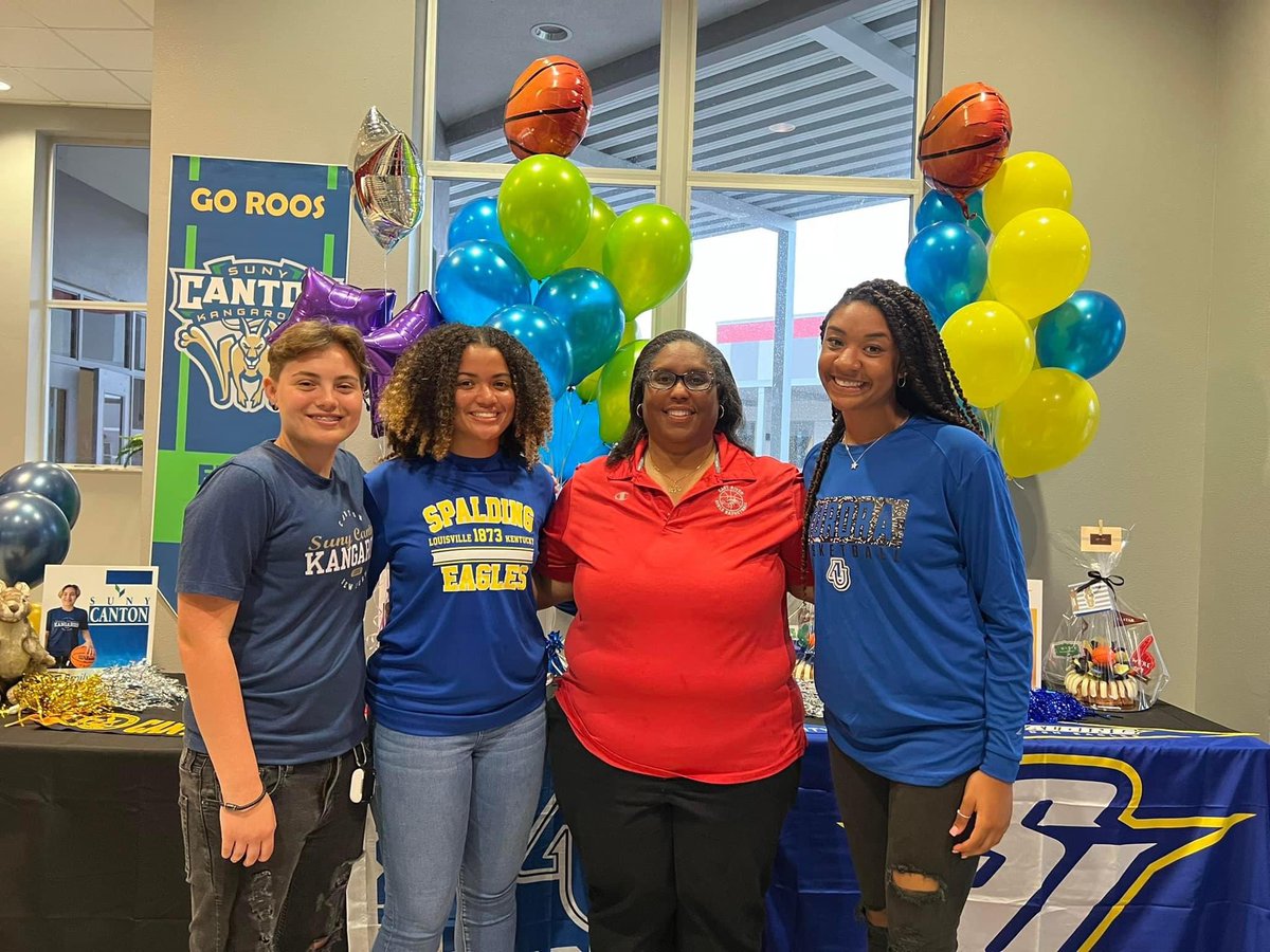 burnsed141's tweet photo. 🚨📣Congratulations to our three seniors who signed with their respective universities to further their educations and basketball careers.  We are so proud of them and thank them for all they have done for the East River Girls Basketball Program.  Once a Falcon always a Falcon. https://t.co/ouspwAKODe