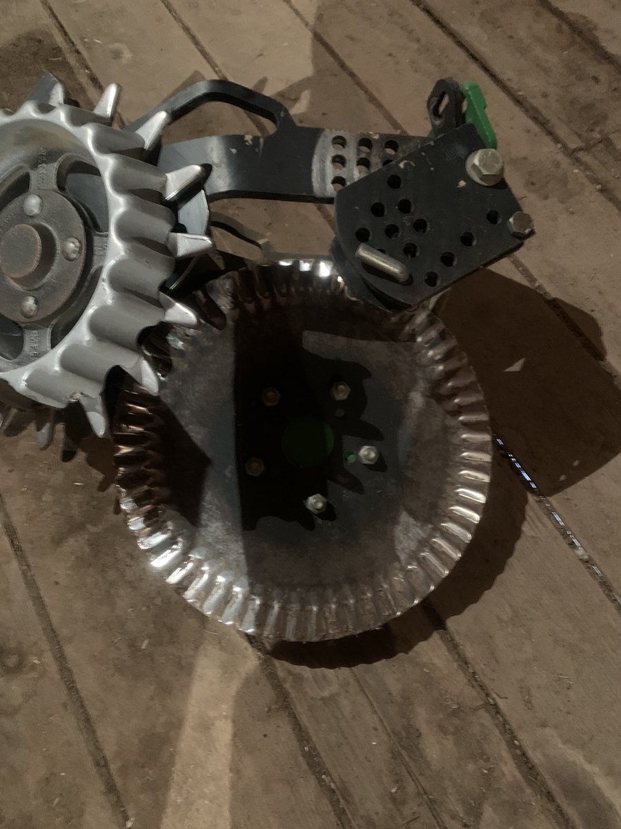 Is there any interest in these. John Deere factory coulter mount off a XP row unit with yetter floating row cleaners. Have 16 of them.