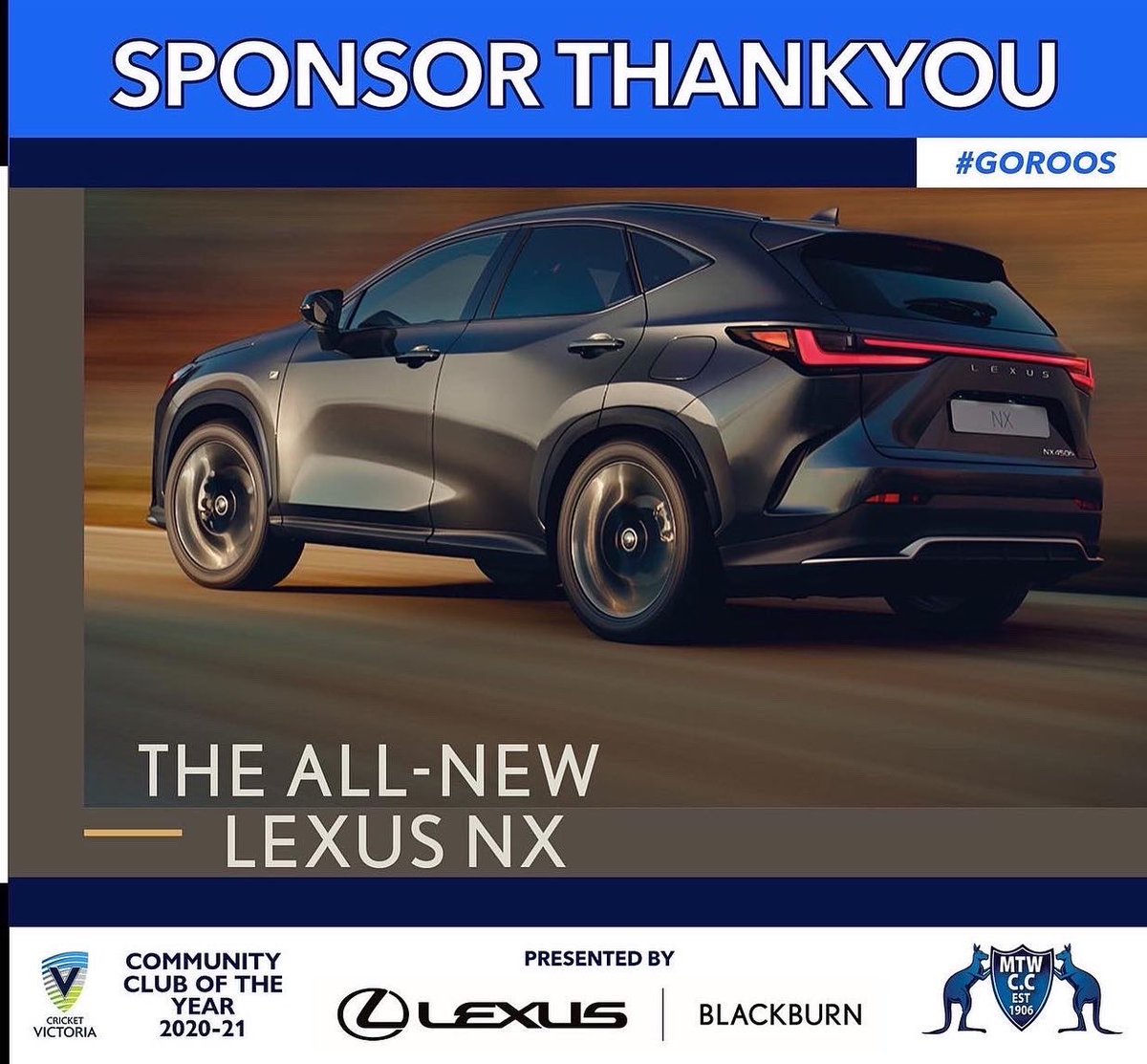 Check out our Senior Team Selection for the first week of FINALS - presented by <a href="/LexusBlackburn/">Lexus of Blackburn</a> 

Good luck to all the players!

You can also check out some great new cars at <a href="/LexusBlackburn/">Lexus of Blackburn</a> - 146 Whitehorse Rd, Blackburn 

#goroos