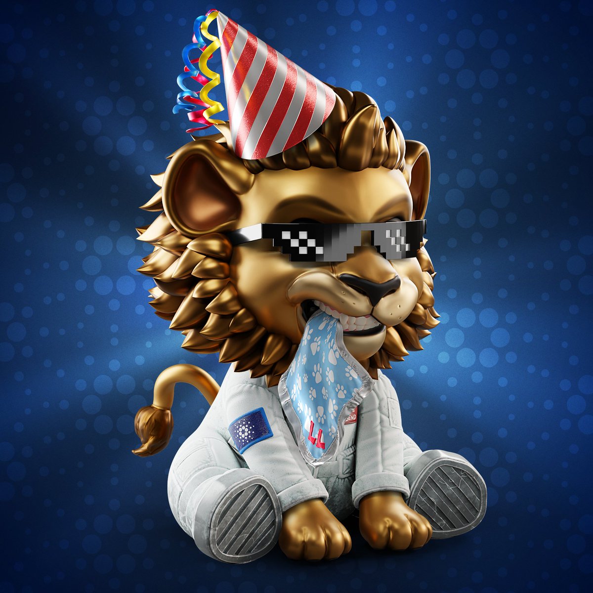 @NFT_Justin What?! You'll have to speak up! I can't hear you over all of these lions from <a href="/LionLegendsNFT/">LionLegendsNFT</a>!