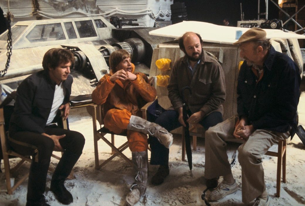 Painting of Gerald Minster Cat, unveiling in City of York, England end of the month. Dedicated to Paul Hirsch, legendary film editor. Still from 'The Empire Strikes Back' (1980). Harrison Ford, Mark Hamill, Irvin Kershner (Director).