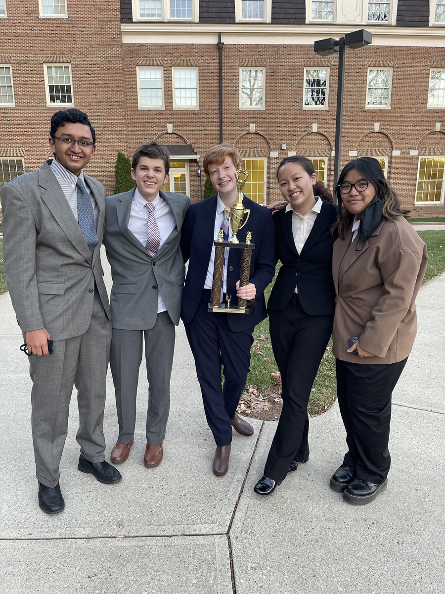 CONGRATULATIONS TO WHITE TEAM WHO QUALIFIED FOR THE STATE COMPETITION! We are so proud of MADDIE THOMAS, ADARSH SURESH, IAN STAKER, SOPHIA WANG, AND GRAY RAMOS. We cannot wait to see you at states🏆💪#EPND <a href="/HeckPrivacy/">Zach Heck, Esq, CIPM, CIPP/US/E</a>
