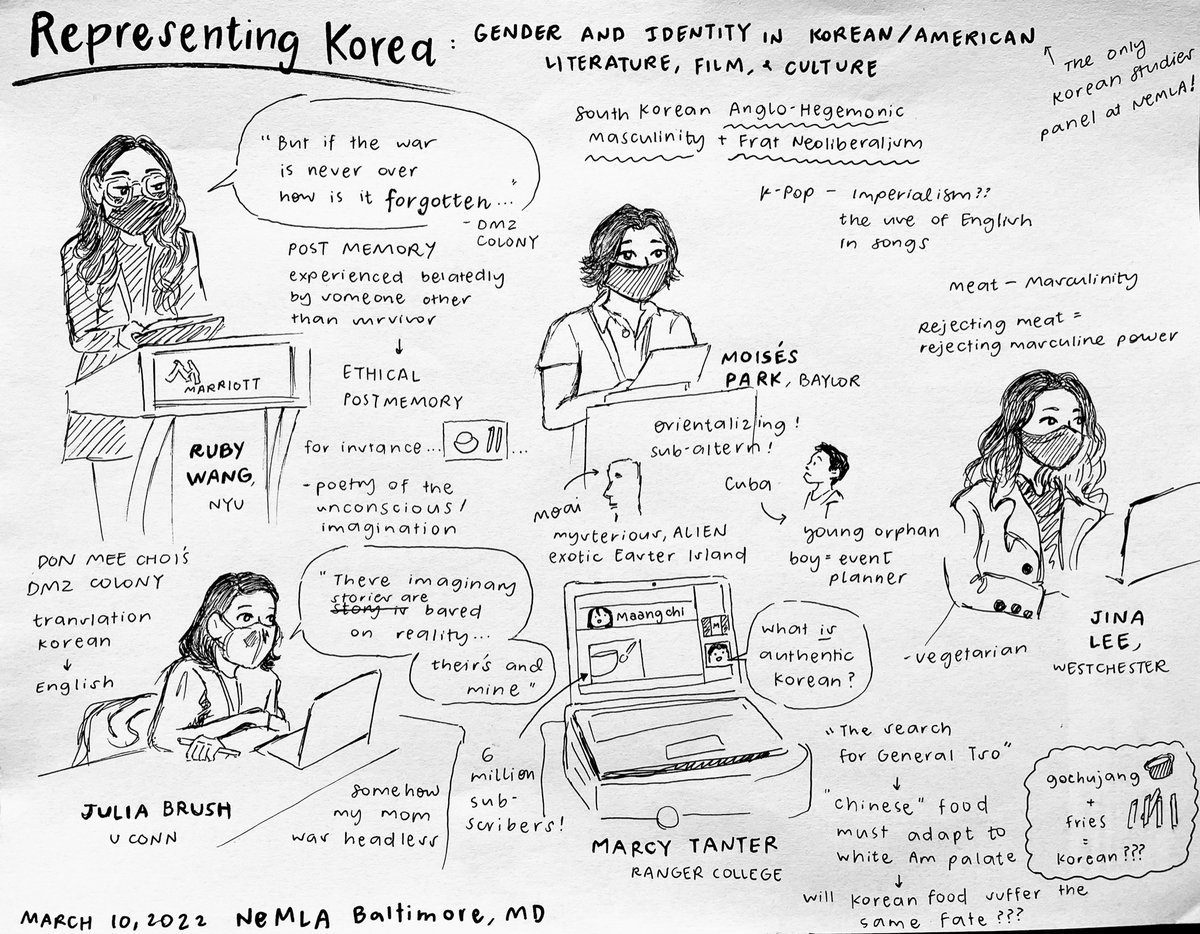 angel_trazo's tweet image. Notes from #NeMLA22 Day 1 @northeastMLA #AngelsConferenceNotes