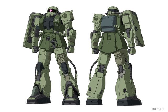 Akifes_staff's tweet photo. 機動戦士ガンダムの人気エピソードを映画化した、機動戦士ガンダム ククルス・ドアンの島の公開が6月3日に決定！ドアン専用ザクが新たな設定で公開された。顔が長い！だがそれがいい！©︎創通・サンライズ https://t.co/oBtRa1oJT4