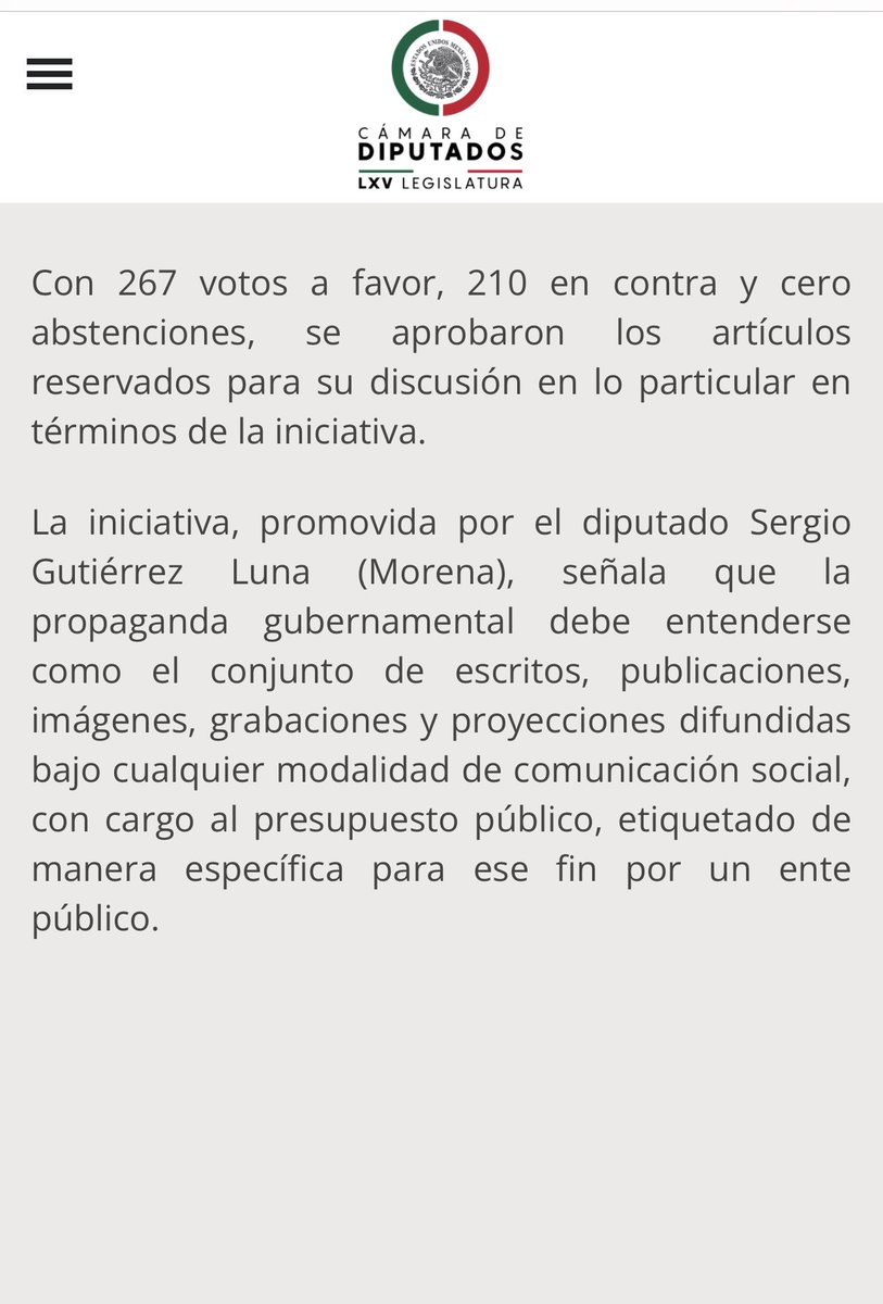 gdehoyoswalther's tweet photo. El derecho a la #RevocacionDeMandato previsto en la Constitución, se está transformando , paso a paso, en un #RevocaFraude. Los legisladores oficialistas, obsequian a Palacio esa perversión legal. https://t.co/fOsI0sOtb9