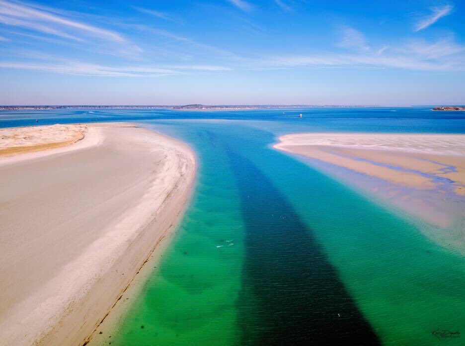 SSkipperDrones's tweet photo. @Plymouth_Harbor Here’s an updated channel pics at Browns Bank taken today 3-10-22 https://t.co/9F0jKTzEco