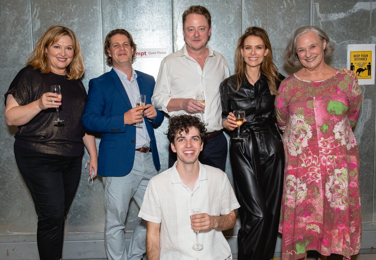 MelbTheatreCo's tweet photo. Congratulations to the entire Admissions team, on stage and off, for officially opening last night! ⁠#mtcAdmissions
⁠
🎓 Don’t miss this scorching satire, only playing until 9 April. Book your tickets at https://t.co/Drwg2Hkf8B https://t.co/0l7x2FdVoO